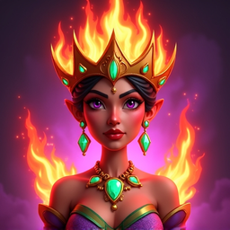 Queen of Inferno Olimp Casino